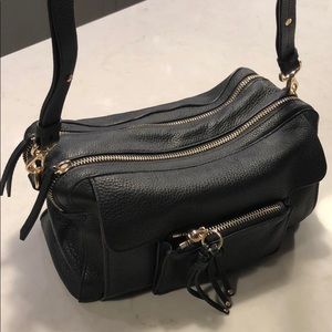 Roomy leather crossbody